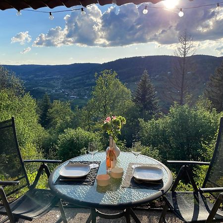 Le Gite Cozy De Bouvacote Avec Vue Panoramique Et Sauna Le Tholy Eksteriør billede