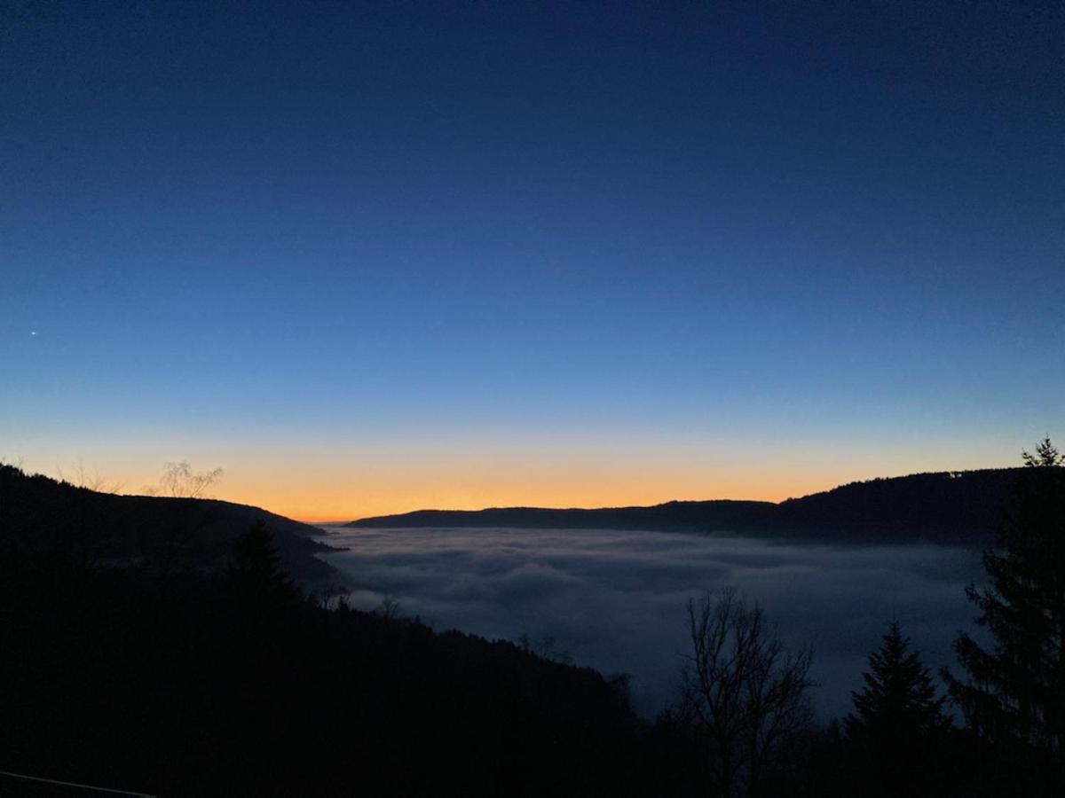Le Gite Cozy De Bouvacote Avec Vue Panoramique Et Sauna Le Tholy Eksteriør billede